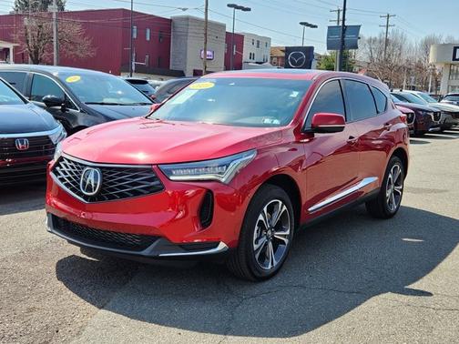 Performance Red Pearl 2025 Acura RDX w/Technology Package