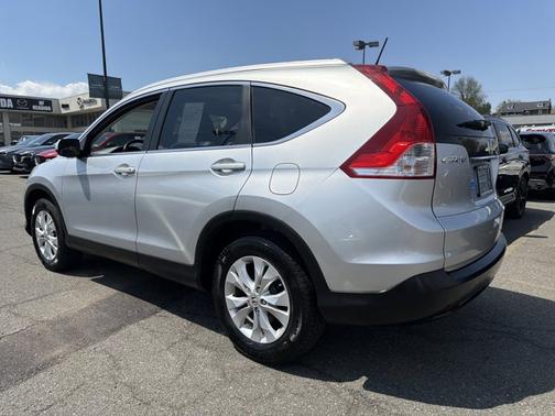 Alabaster Silver Metallic 2014 Honda CR-V EX-L
