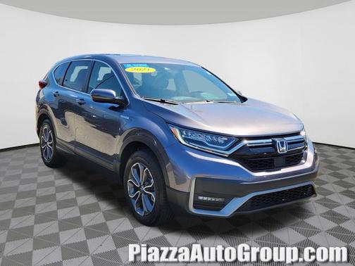 Modern Steel Metallic 2021 Honda CR-V Hybrid EX-L
