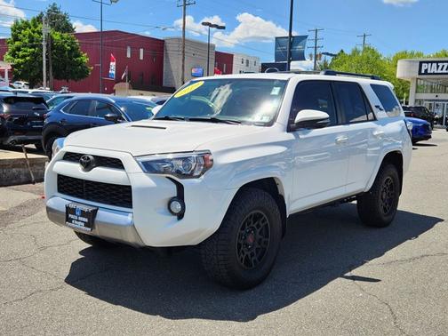 Super White 2019 Toyota 4Runner TRD Off Road Premium