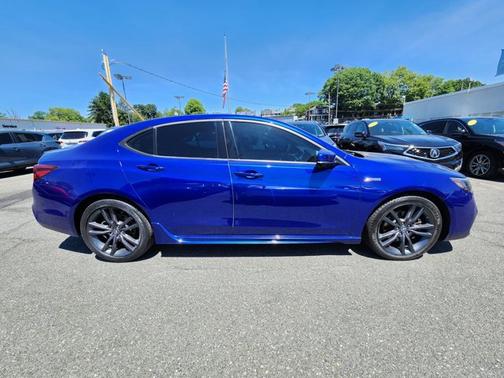 Still Night Pearl 2018 Acura TLX V6 A-Spec