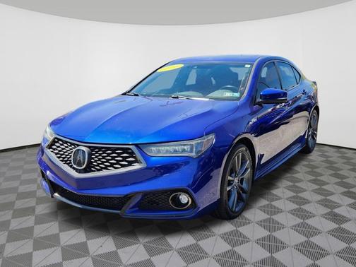 Still Night Pearl 2018 Acura TLX V6 A-Spec