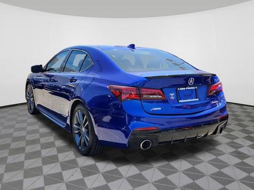 Still Night Pearl 2018 Acura TLX V6 A-Spec