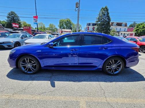 Still Night Pearl 2018 Acura TLX V6 A-Spec