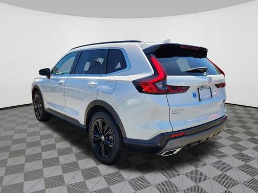 Platinum White Pearl 2024 Honda CR-V Hybrid Sport Touring