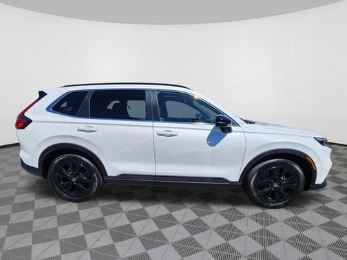 Platinum White Pearl 2024 Honda CR-V Hybrid Sport Touring