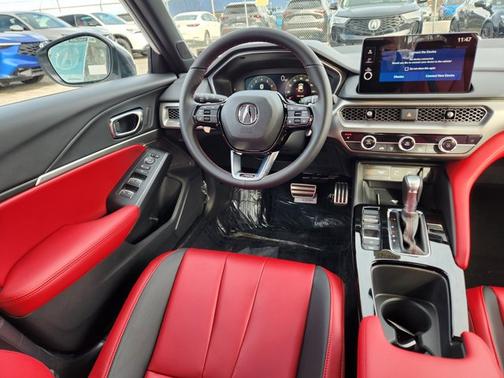 Platinum White Pearl 2026 Acura Integra w/A-Spec Technology Package