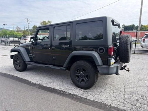 Black Clearcoat 2017 Jeep Wrangler Unlimited Sport