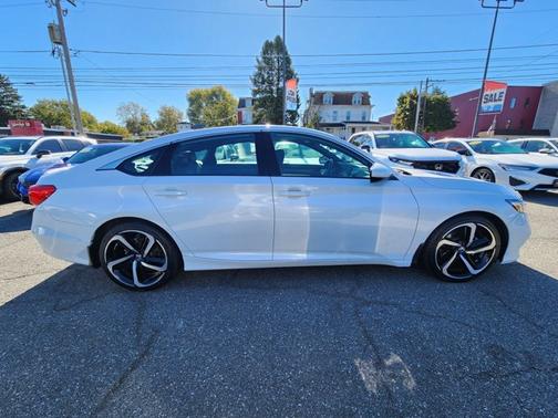 Platinum White Pearl 2020 Honda Accord Sport 2.0T