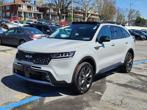Wolf Gray 2022 Kia Sorento X-Line EX