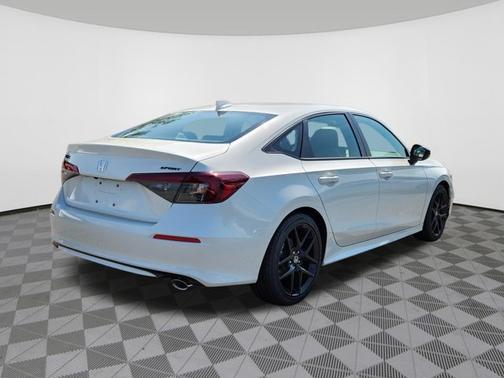 Platinum White Pearl 2026 Honda Civic Sport