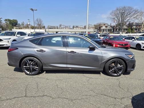 Liquid Carbon Metallic 2023 Acura Integra w/A-Spec Package