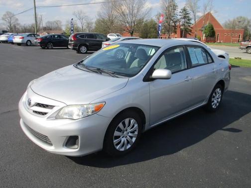 Silver 2012 Toyota Corolla LE