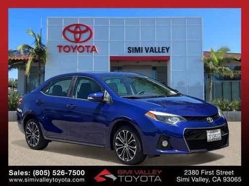 2014 Toyota Corolla S Plus