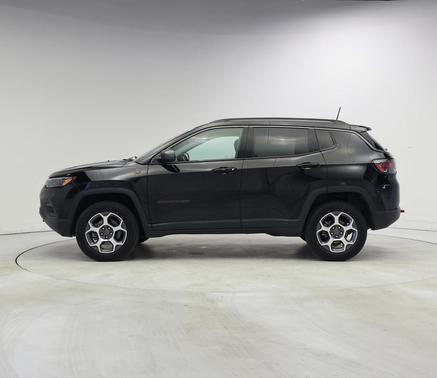 Diamond Black Crystal Pearlcoat 2022 Jeep Compass Trailhawk