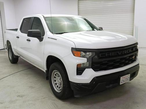 Summit White 2023 Chevrolet Silverado 1500 WT