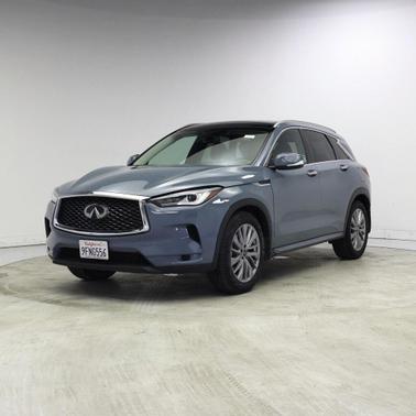 Slate Gray 2023 INFINITI QX50 LUXE