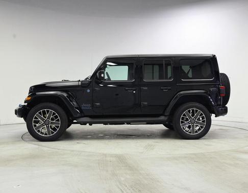 Black Clearcoat 2023 Jeep Wrangler 4xe Sahara High Altitude