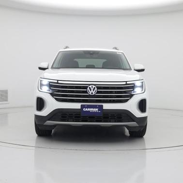 Pure White 2024 Volkswagen Atlas 2.0T SE w/Technology