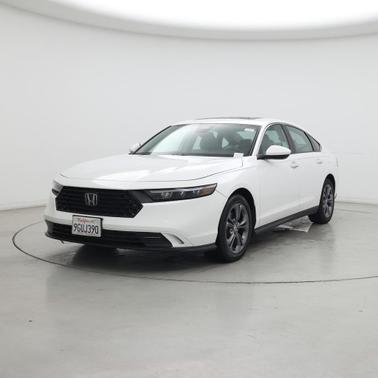 Platinum White Pearl 2023 Honda Accord EX