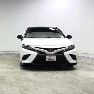 White 2023 Toyota Camry TRD