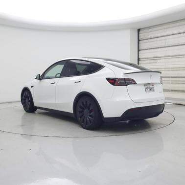 Pearl White Multi-Coat 2025 Tesla Model Y Performance Dual Motor All-Wheel Drive