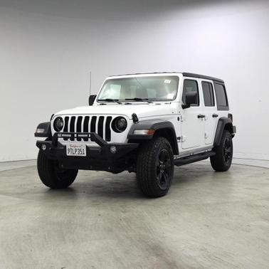 Bright White Clearcoat 2021 Jeep Wrangler Unlimited Sport Altitude