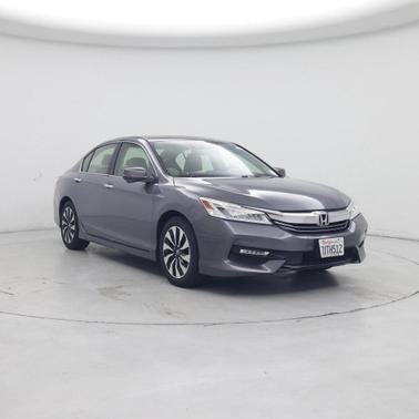 Modern Steel Metallic 2017 Honda Accord Hybrid Touring