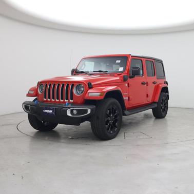 Firecracker Red Clearcoat 2023 Jeep Wrangler 4xe Sahara