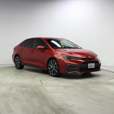 Red 2020 Toyota Corolla XSE