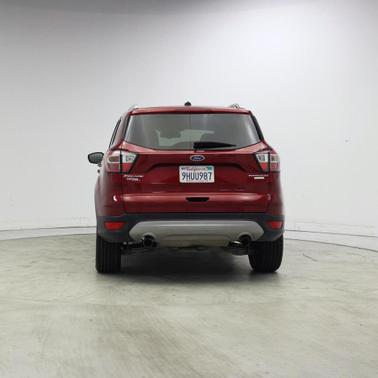 Red 2017 Ford Escape Titanium