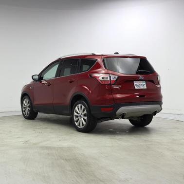 Red 2017 Ford Escape Titanium