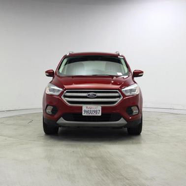 Red 2017 Ford Escape Titanium