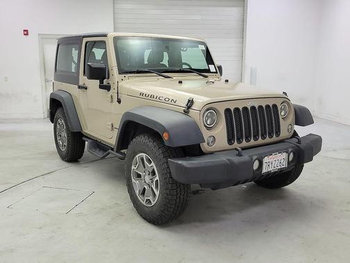 Mojave Sand Clearcoat 2016 Jeep Wrangler Rubicon