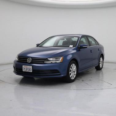 Silk Blue Metallic 2017 Volkswagen Jetta 1.4T SE