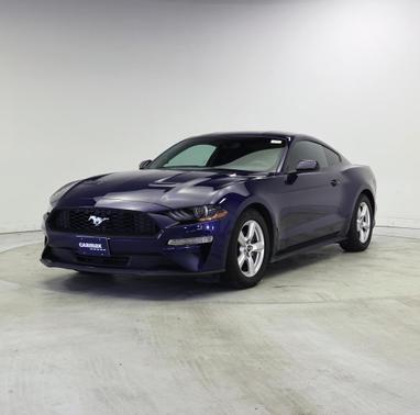 Blue 2019 Ford Mustang EcoBoost
