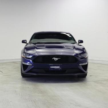 Blue 2019 Ford Mustang EcoBoost
