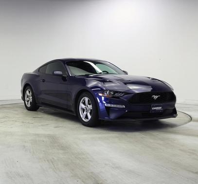 Blue 2019 Ford Mustang EcoBoost