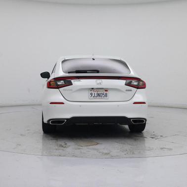 Platinum White Pearl 2024 Honda Civic Sport Touring