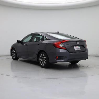Modern Steel Metallic 2017 Honda Civic EX