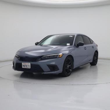 Blue 2024 Honda Civic Sport