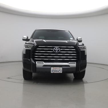 Midnight Black Metallic 2022 Toyota Tundra Hybrid Capstone