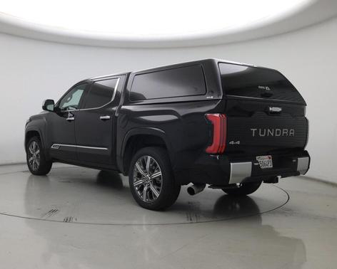 Midnight Black Metallic 2022 Toyota Tundra Hybrid Capstone