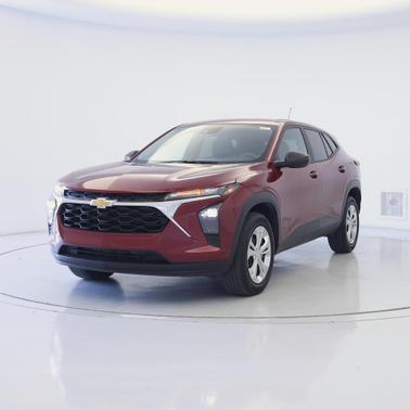 Crimson Metallic 2025 Chevrolet Trax LS