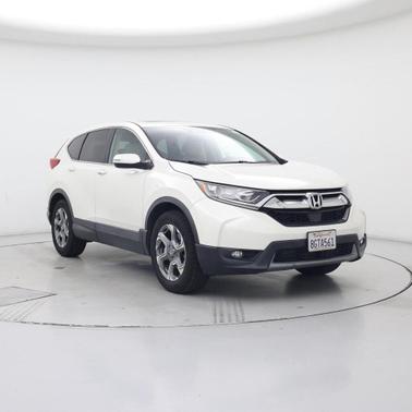 White Diamond Pearl 2018 Honda CR-V EX-L