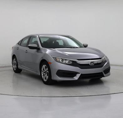 Lunar Silver Metallic 2017 Honda Civic LX