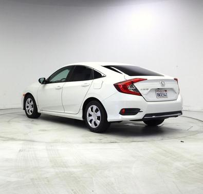 Platinum White Pearl 2021 Honda Civic LX