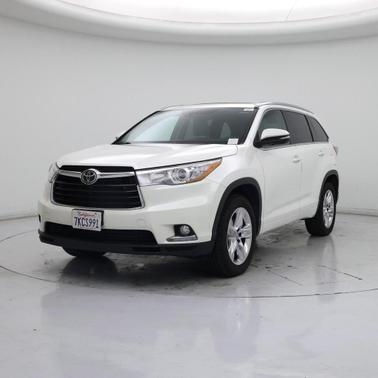 Blizzard Pearl 2015 Toyota Highlander Limited Platinum