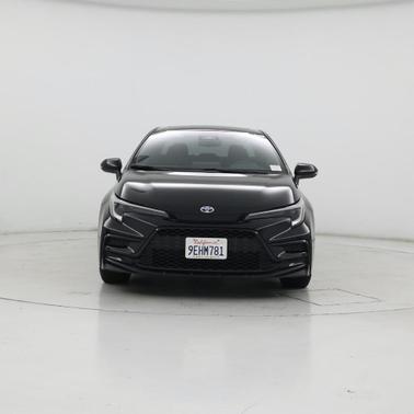 Midnight Black Metallic 2023 Toyota Corolla Hybrid SE