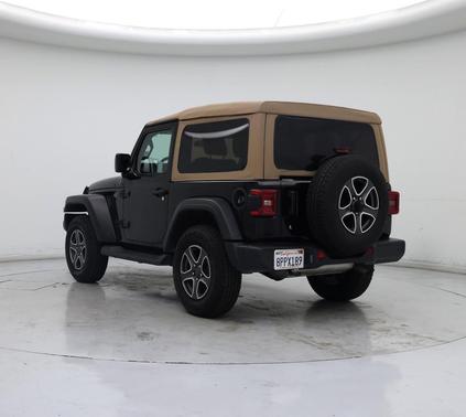Black Clearcoat 2020 Jeep Wrangler Black and Tan 4x4